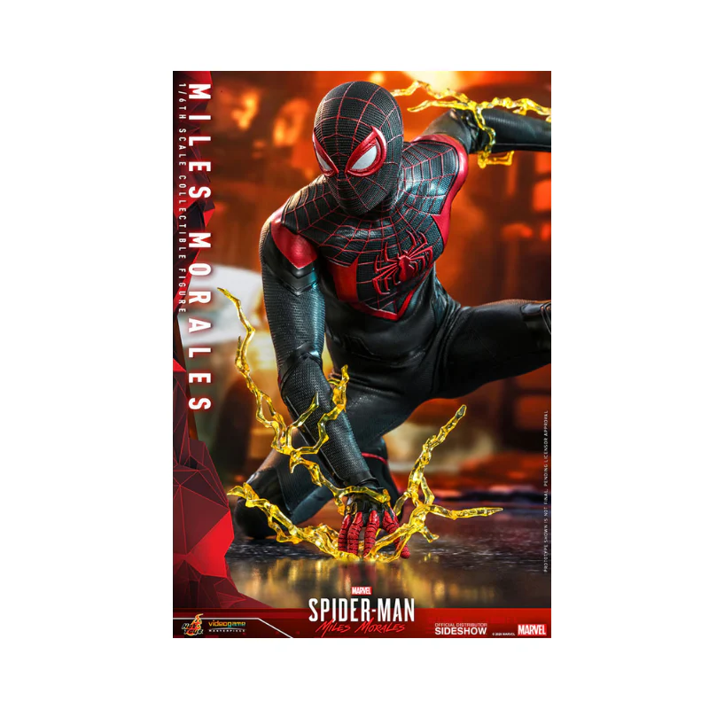 Marvel Miles Morales Articulated Figures 1/6 Scale By Hot Toys - Image 6
