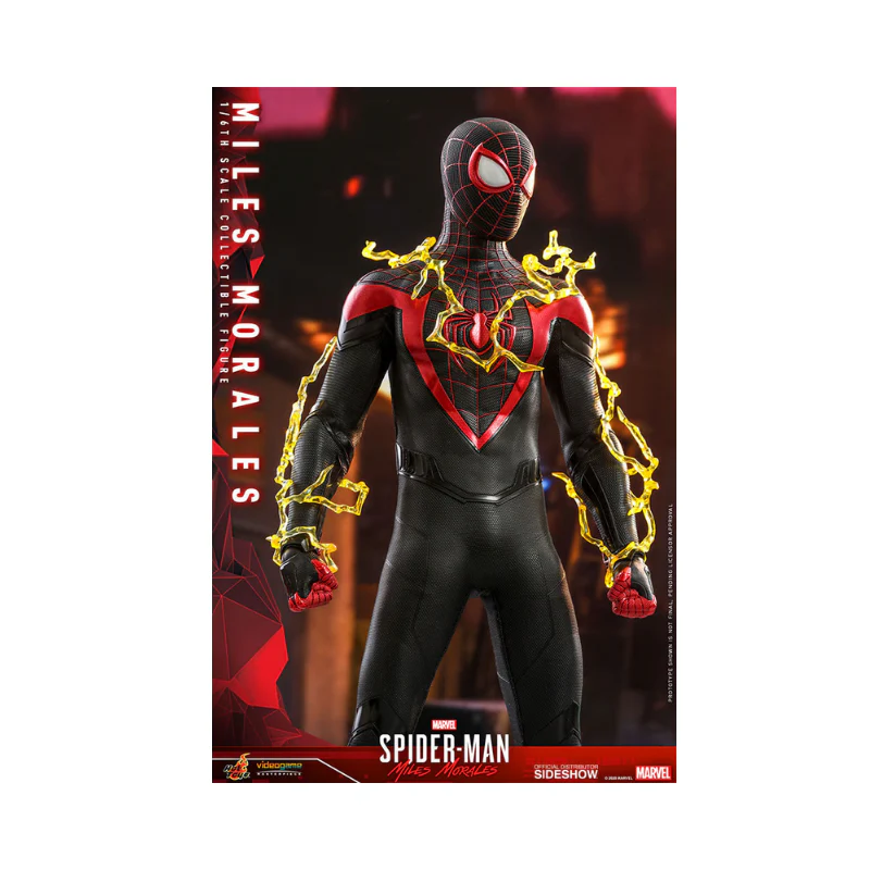 Marvel Miles Morales Articulated Figures 1/6 Scale By Hot Toys - Image 7