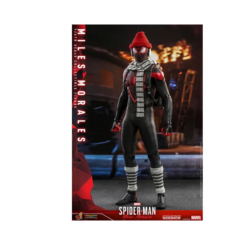Marvel Miles Morales Articulated Figures 1/6 Scale By Hot Toys - Image 8