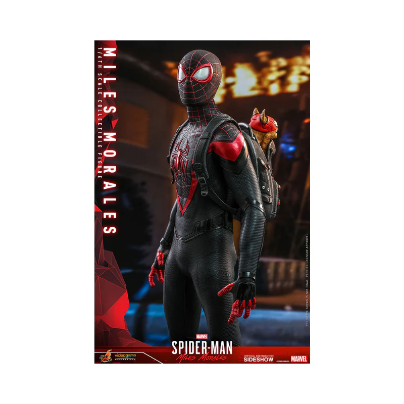 Marvel Miles Morales Articulated Figures 1/6 Scale By Hot Toys - Image 9