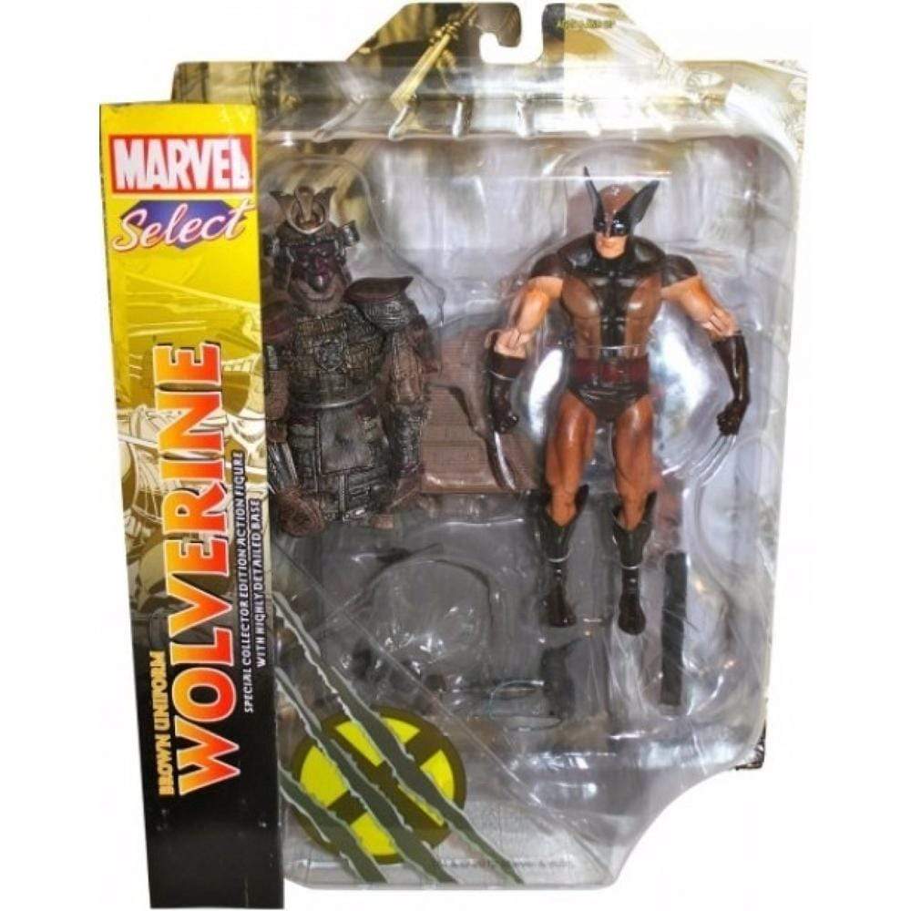MARVEL SELECT BROWN WOLVERINE AF - Image 2