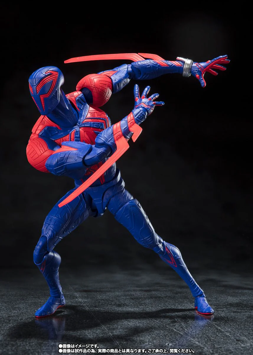 Marvel Spider-Man 2099 (Spider-Man: Across the Spider- S.H.Figuarts Action Figure By Bandai Tamashii - Image 3