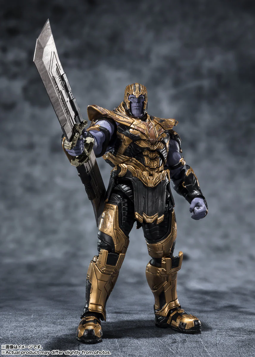Marvel Thanos - FIVE YEARS LATER - 2023 EDITION- S.H.Figuarts Action Figure By Bandai Tamashii - Image 3