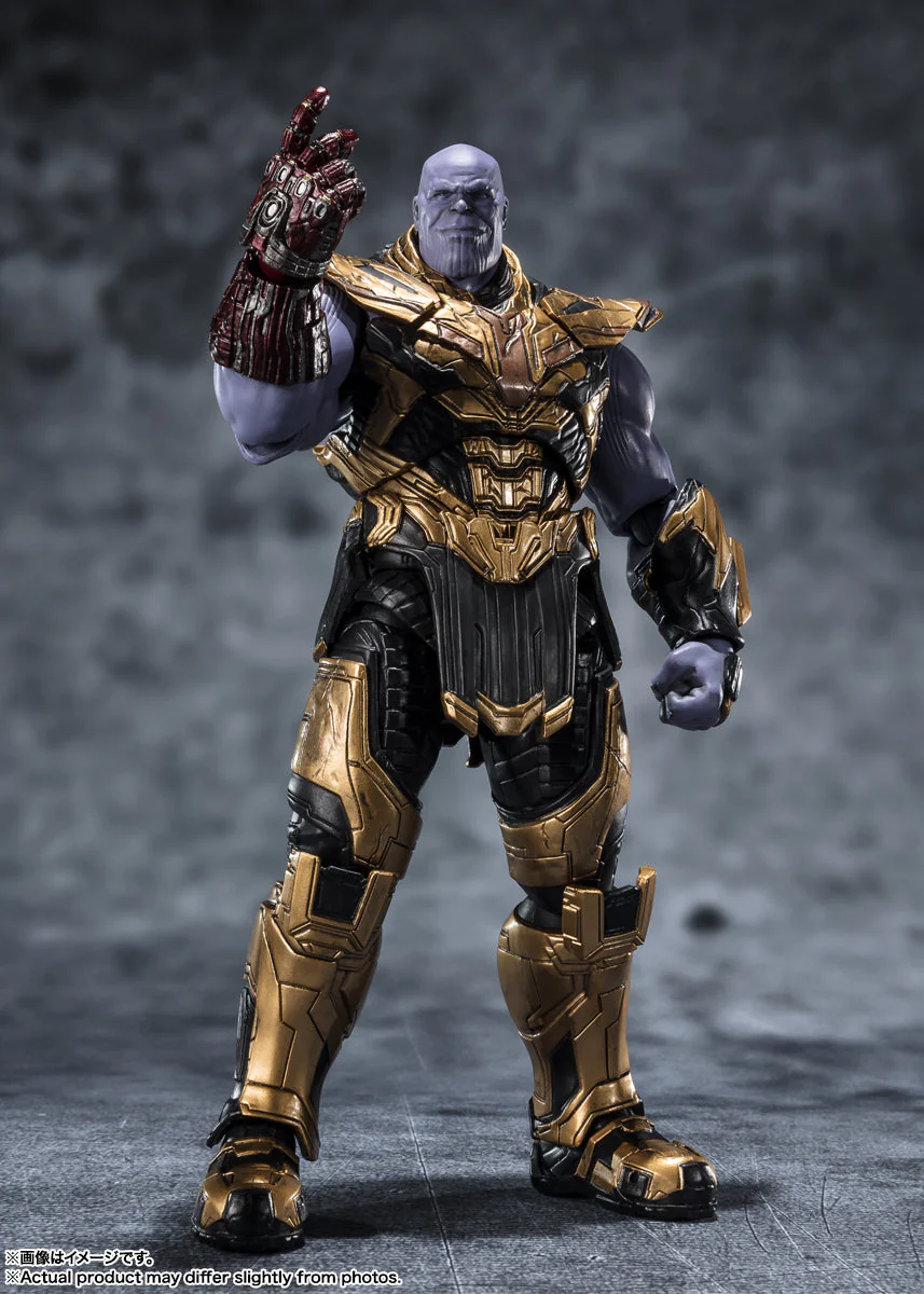 Marvel Thanos - FIVE YEARS LATER - 2023 EDITION- S.H.Figuarts Action Figure By Bandai Tamashii - Image 4