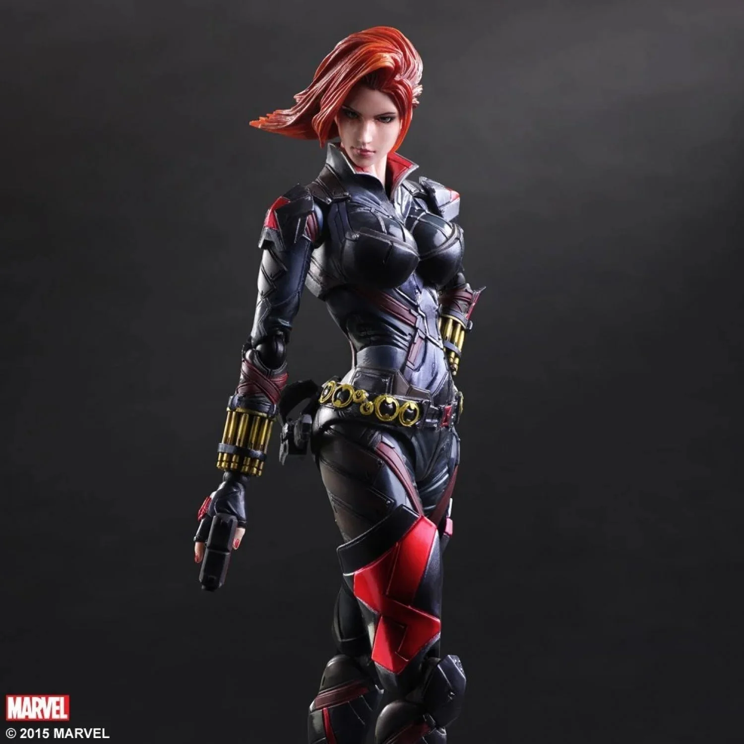 Marvel Universe Avengers: Black Widow Variant Play Arts Kai Action Figure by Square Enix - Image 3