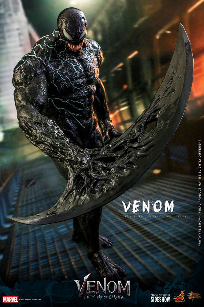 Marvel VENOM: LET THERE BE CARNAGE - VENOM SIXTH SCALE FIGURE BY HOT TOYS - Image 6