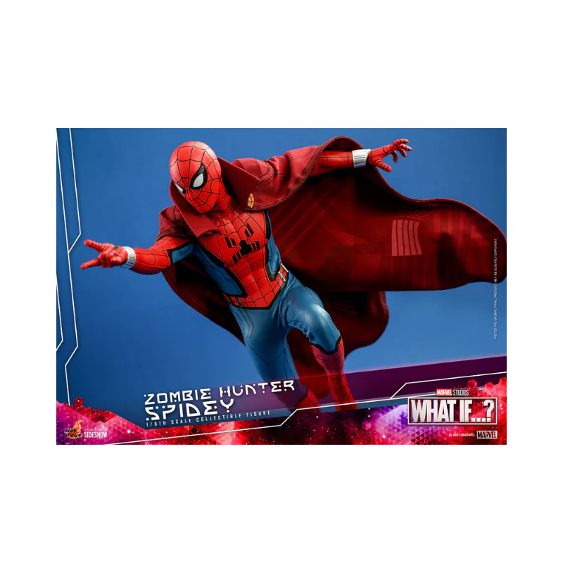 Marvel Zombie Spidey Articulated Figures 1/6 Scale By Hot Toys - Image 13