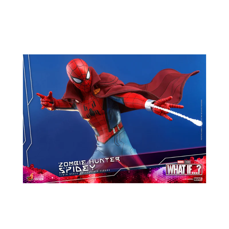Marvel Zombie Spidey Articulated Figures 1/6 Scale By Hot Toys - Image 16