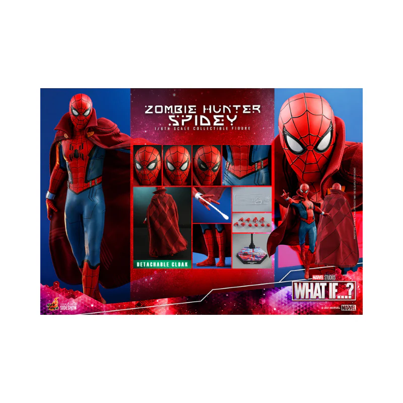 Marvel Zombie Spidey Articulated Figures 1/6 Scale By Hot Toys - Image 19
