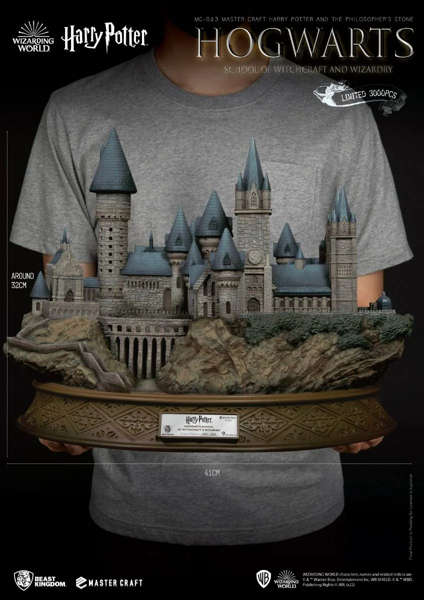Harry Potter And The Philosopher's Stone Master Craft Hogwarts School Of Witchcraft And Wizardry (MC-043) by Beast Kingdom - Image 2