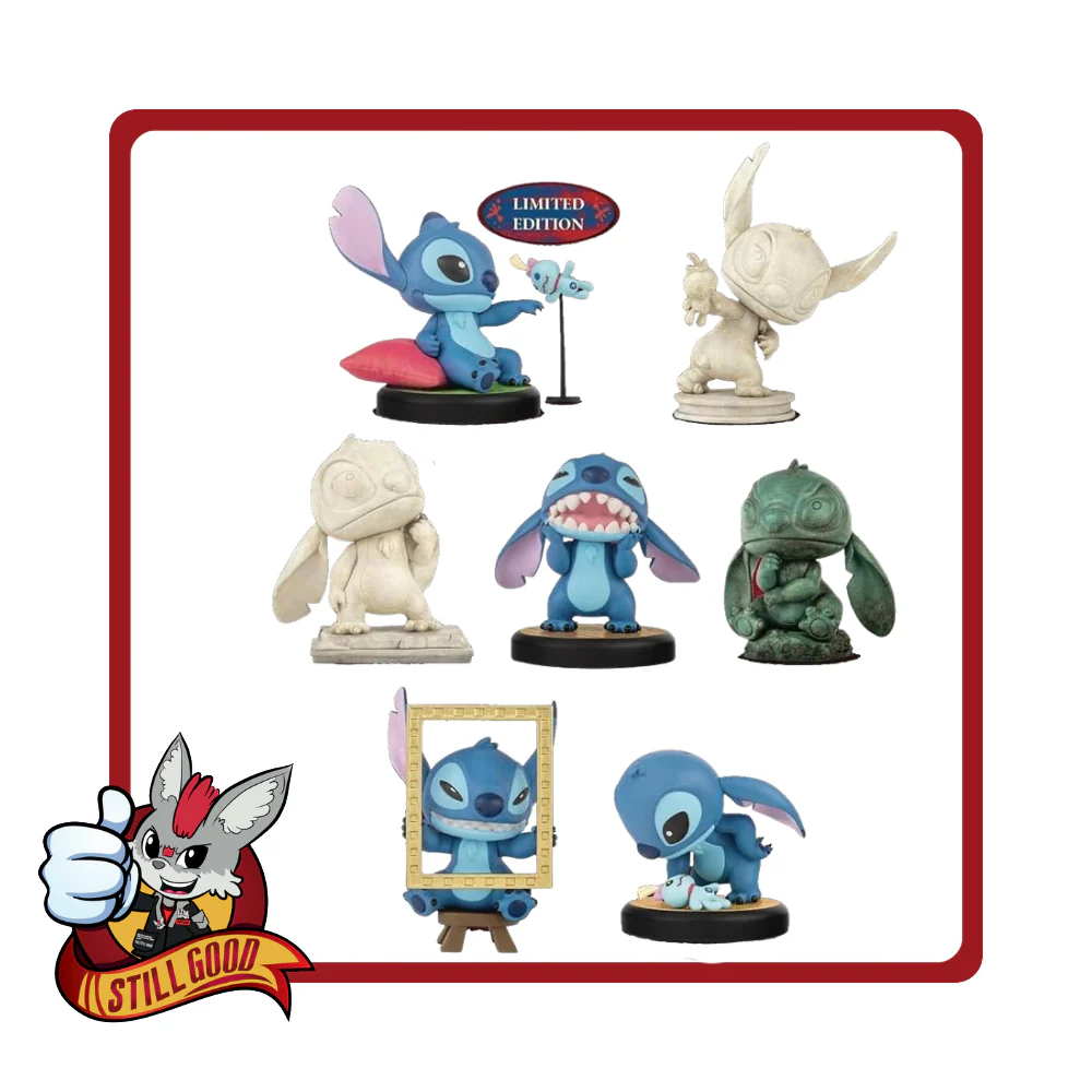 MEA-045 Stitch Art Gallery Series Thinker Stitch By Beast Kingdom [DAMAGE BOX]