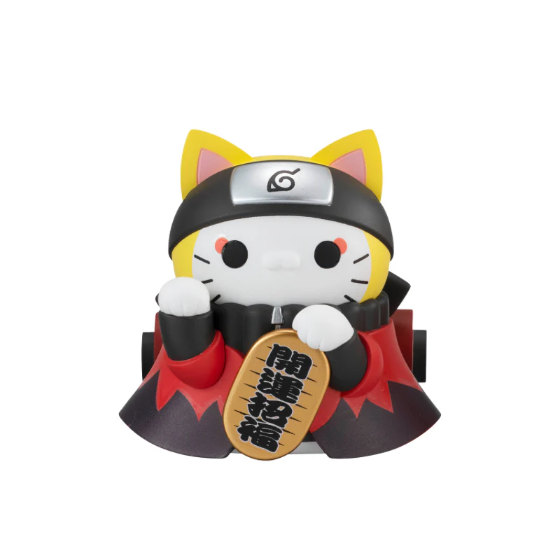 Naruto: Shippuden Nyaruto! Mega Cat Project Beckoning Fortune Cats (Naruto & Friends Ver.) Box of 6 Random Figures By Megahouse - Image 2