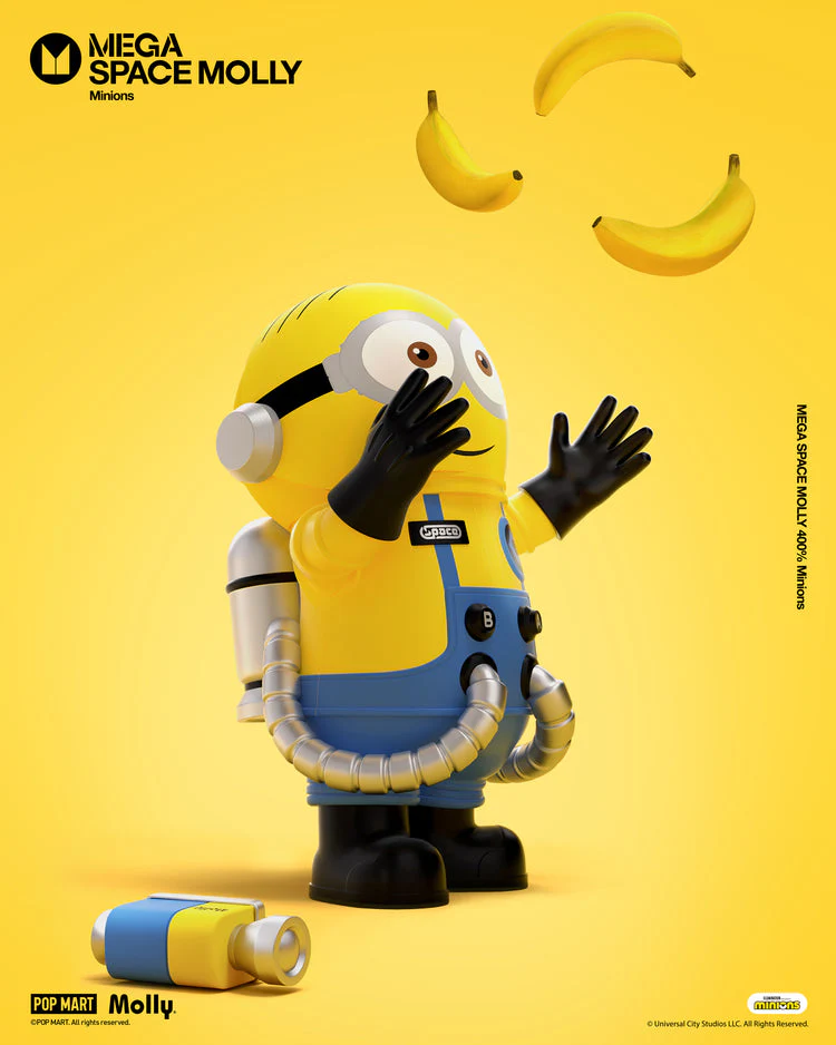 Mega Space Molly 400% Minions By Pop Mart - Image 3