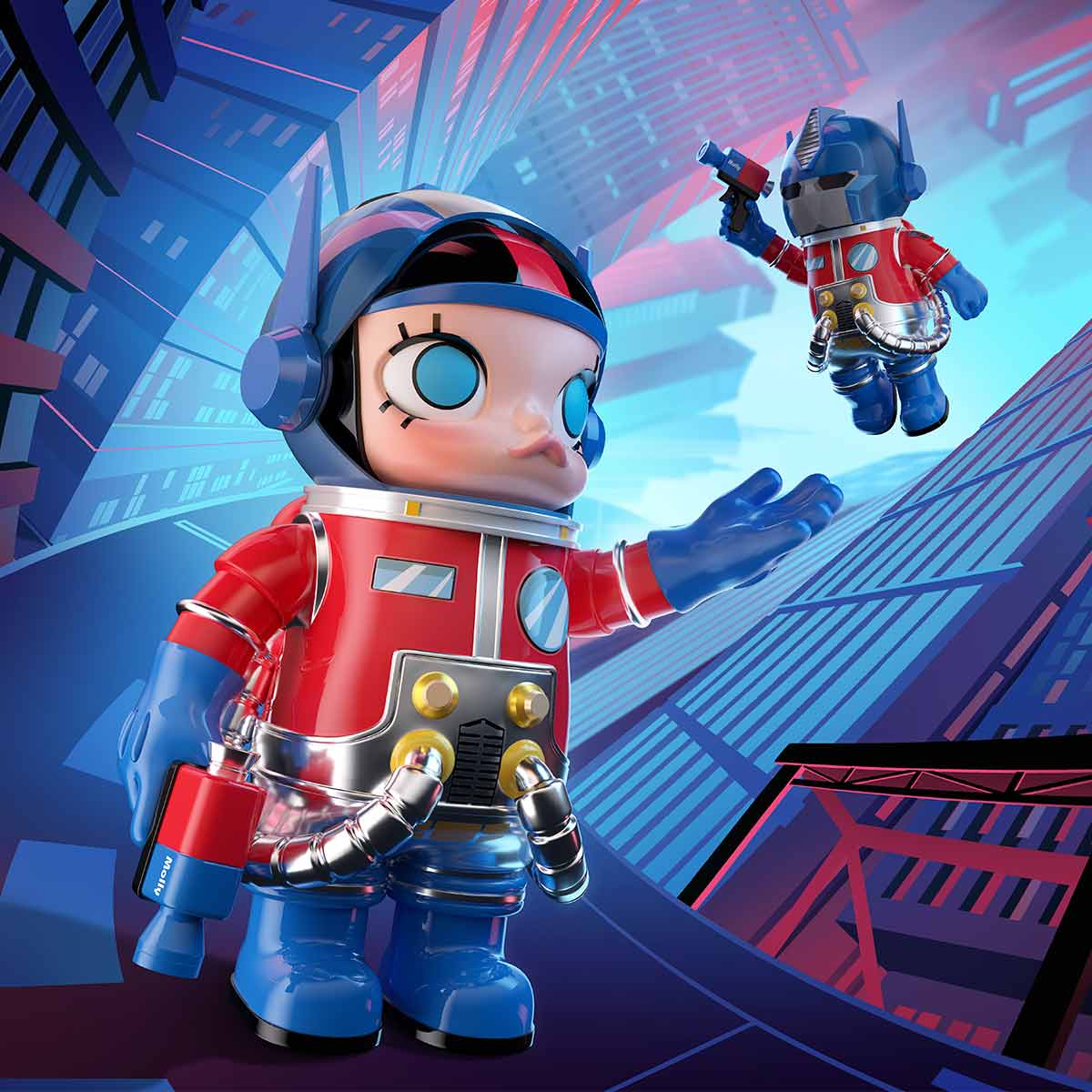 Mega Space Molly 400% Optimus Prime By Pop Mart - Image 3