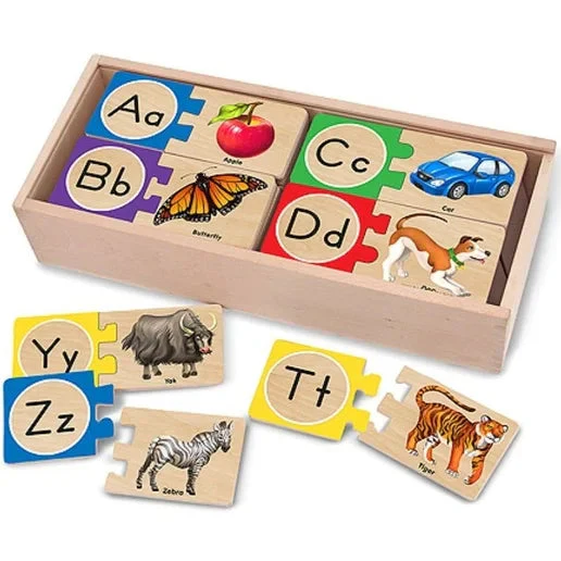 Melissa & Doug Self Correcting Letter Puzzles - Image 2
