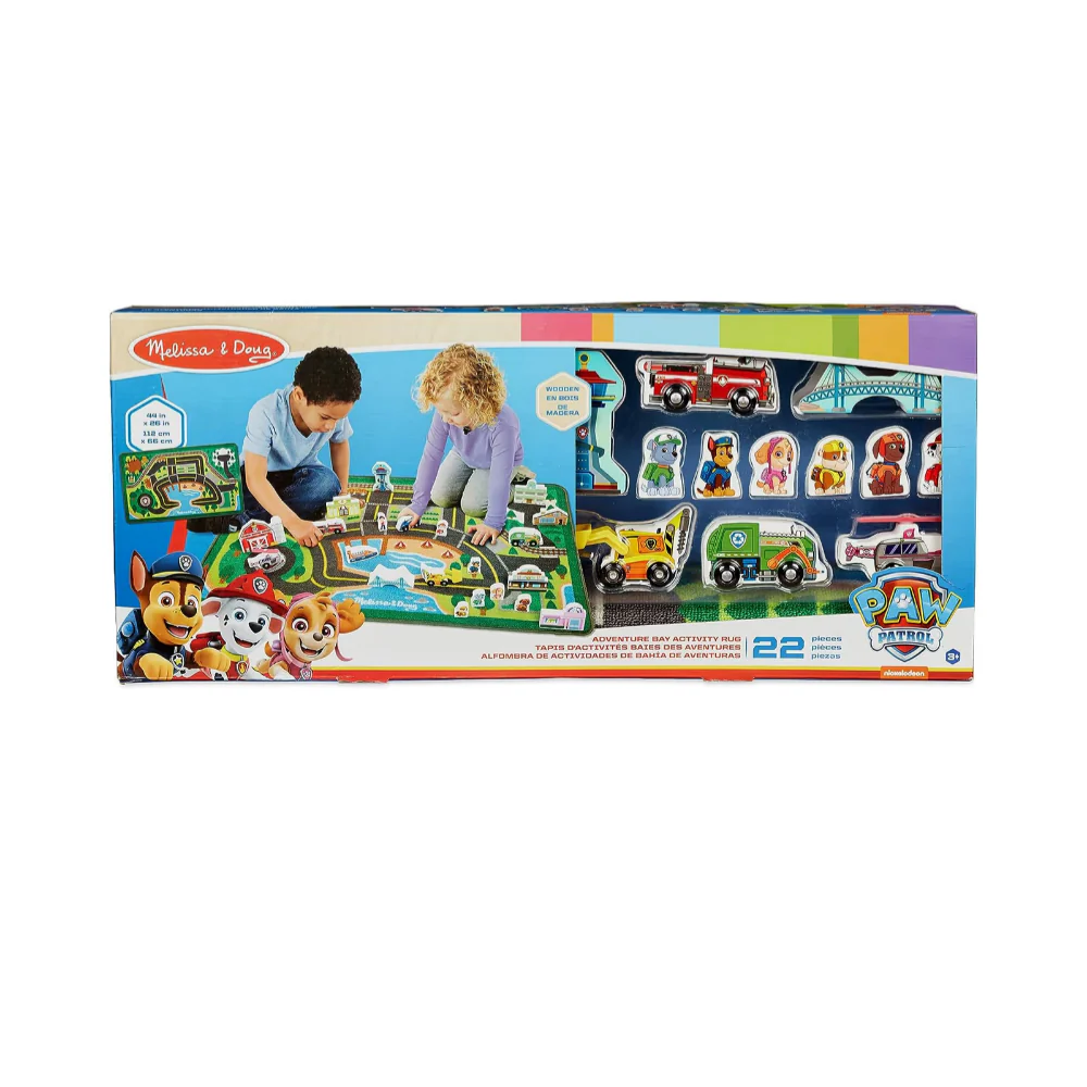 Melissa And Doug Paw Patrol Activity Rug - Adventure Bay - Image 3