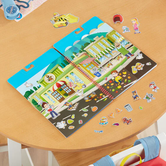 Melissa and Doug Paw Patrol Restickable Stickers Flip-Flap Pad - Adventure Bay - Image 5