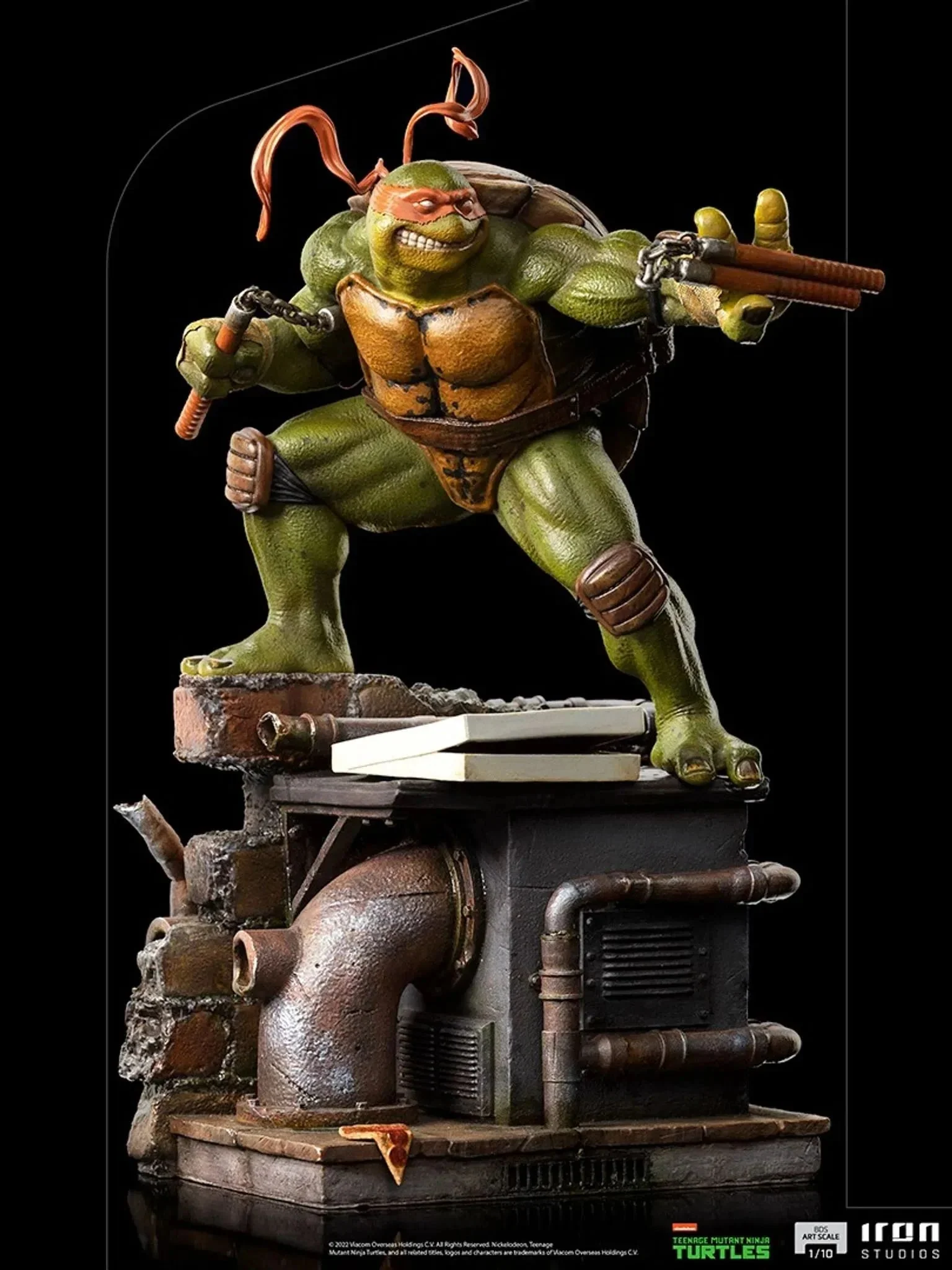 Teenage Mutant Ninja Turtles - Michelangelo Bds Art Scale 1/10 Statue - Image 2