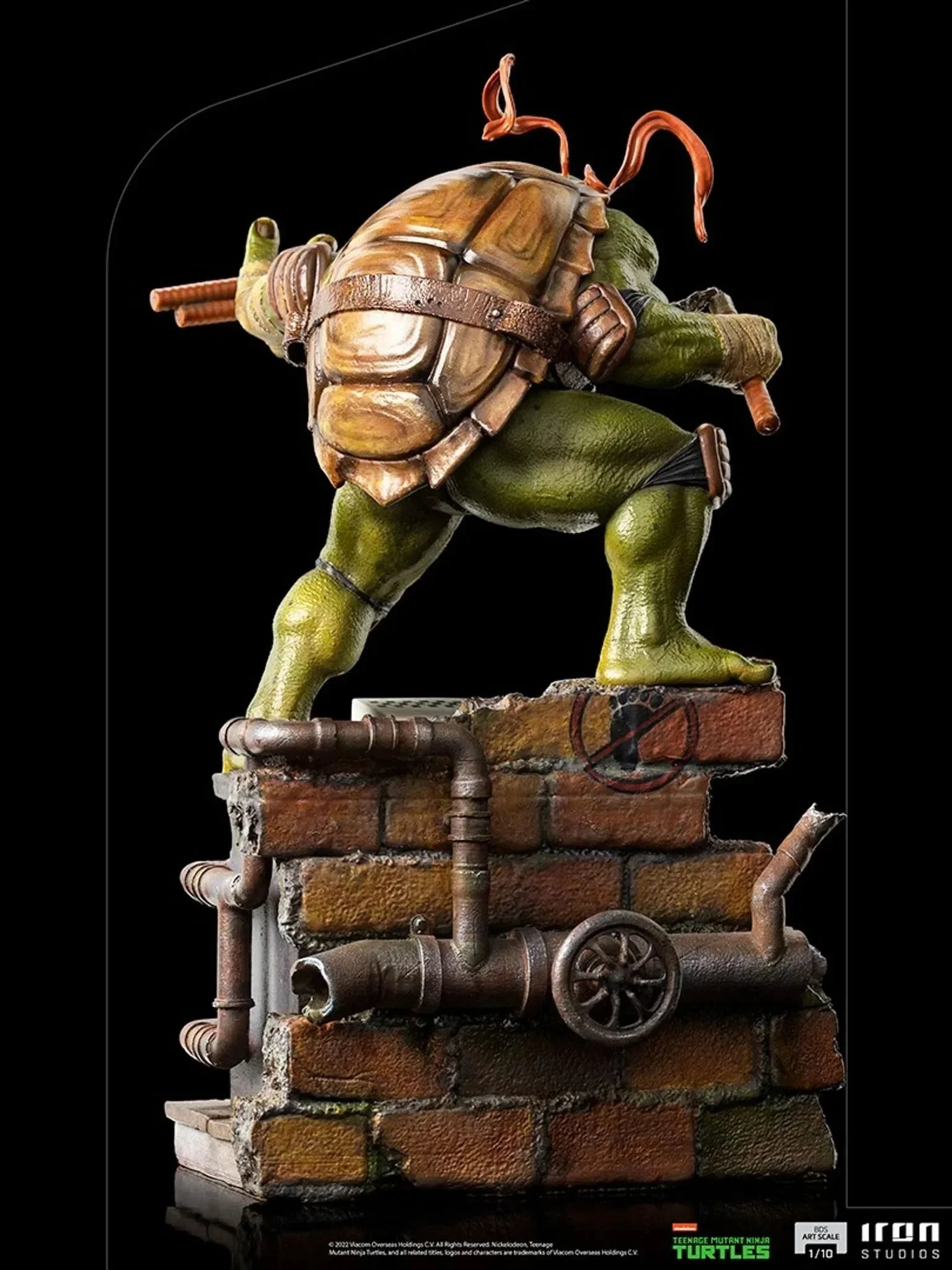 Teenage Mutant Ninja Turtles - Michelangelo Bds Art Scale 1/10 Statue - Image 4