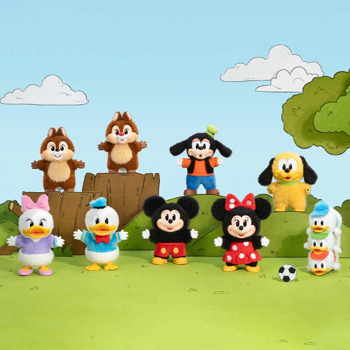 Mickey Family Cute Together Keychain Series Figures By Pop Mart (1 Random) - Image 2
