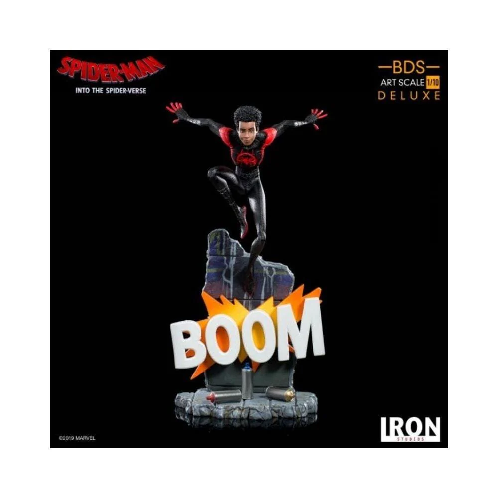 Iron Studios : Spider-Man Miles Morales Into the Spider-verse BDS Art Scale 1/10 - Image 4