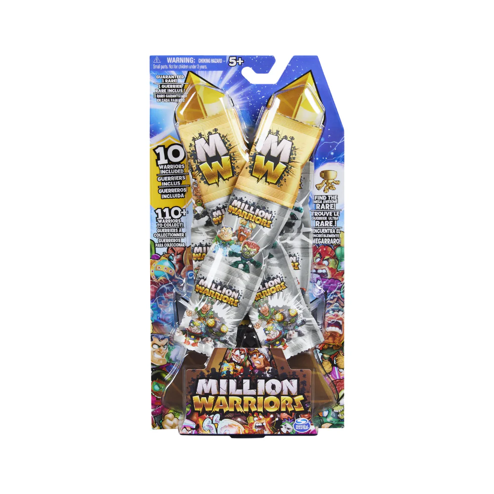 Million Warriors Warrior Pack Fig Asst