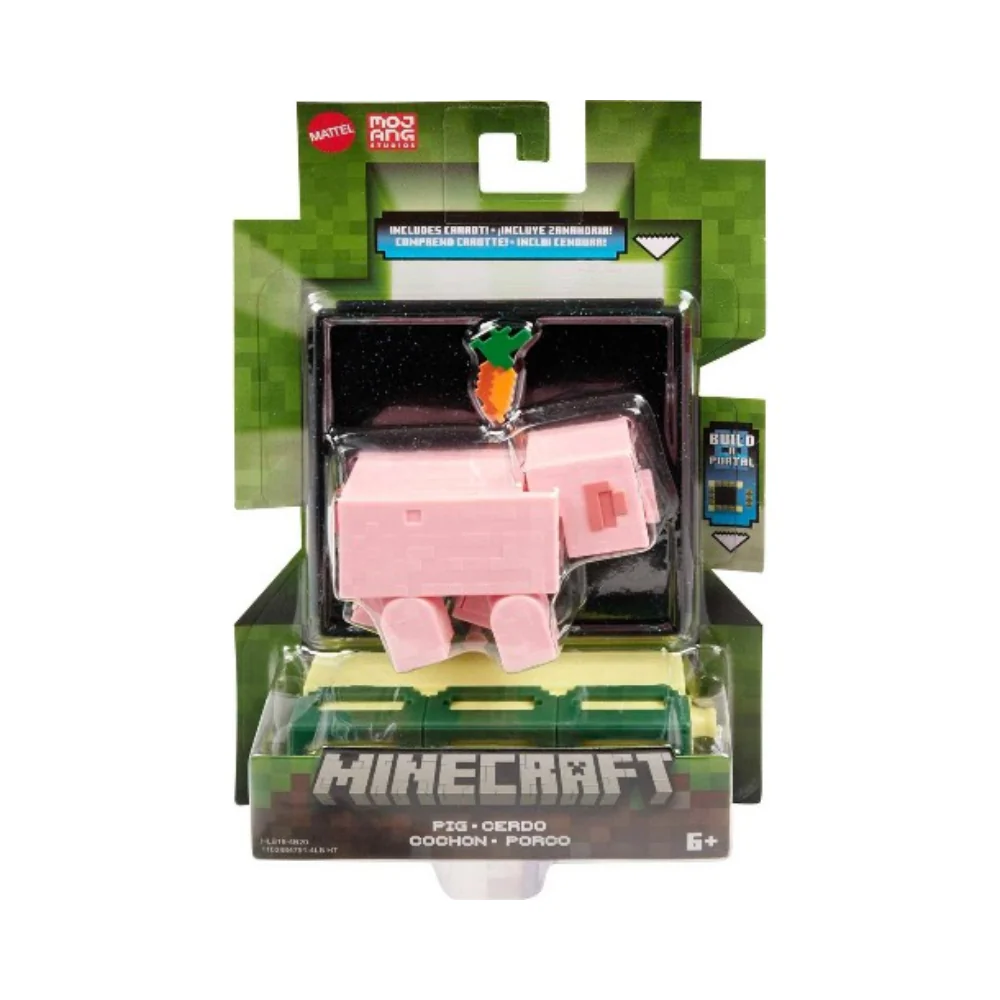 Minecraft Build-A-Portal Pig Action Figure
