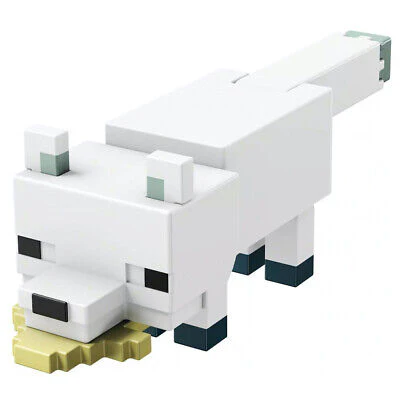 Minecraft Build-A-Portal Arctic Fox Action Figure by Mattel - Image 2