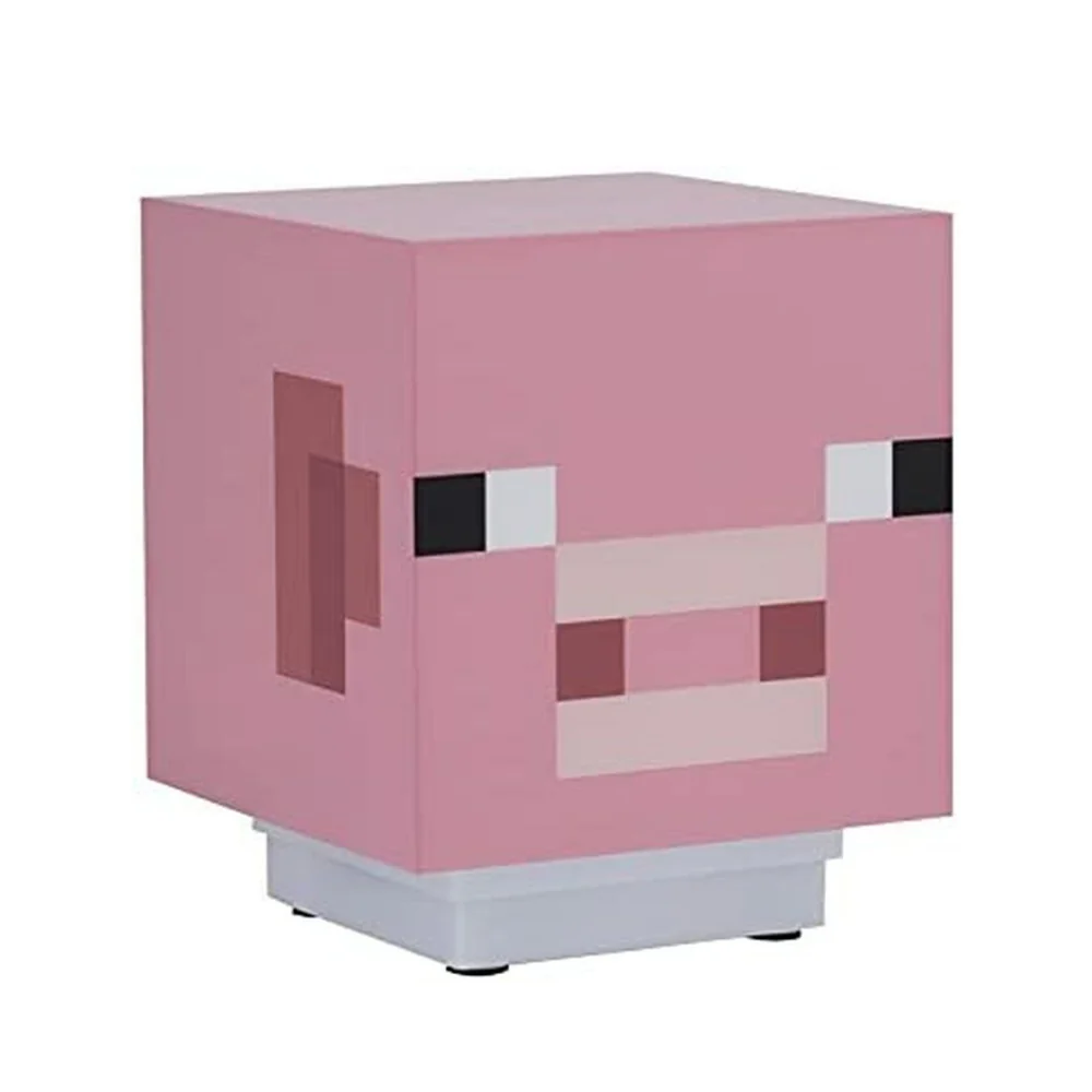 Minecraft Pig Light with Sound Lamp