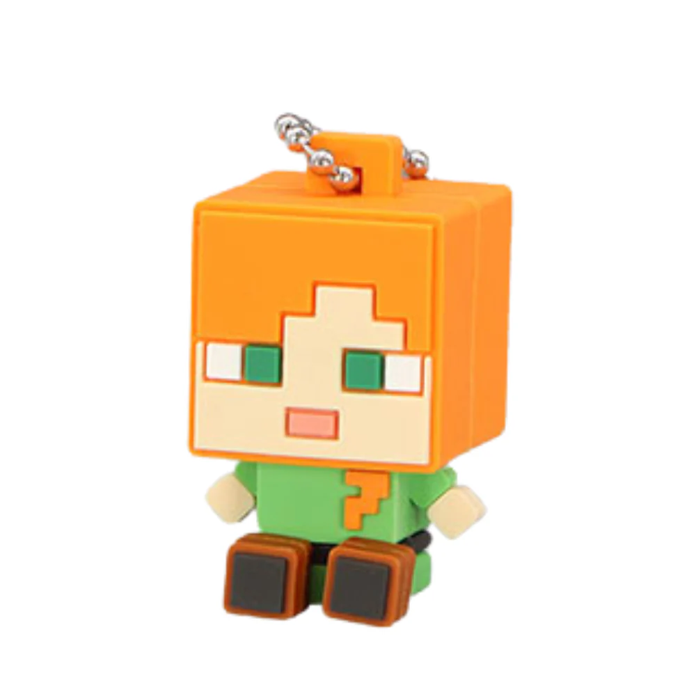 Minecraft Rubber Keychain Alex by Furyu
