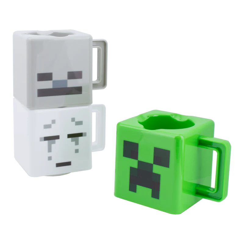 Minecraft Stacking Mugs x3 by Paladone - Image 2
