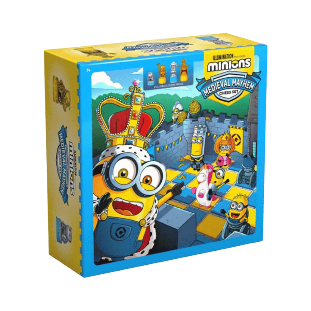 Minions Medieval Mayhem Chess Set By Noble Collection