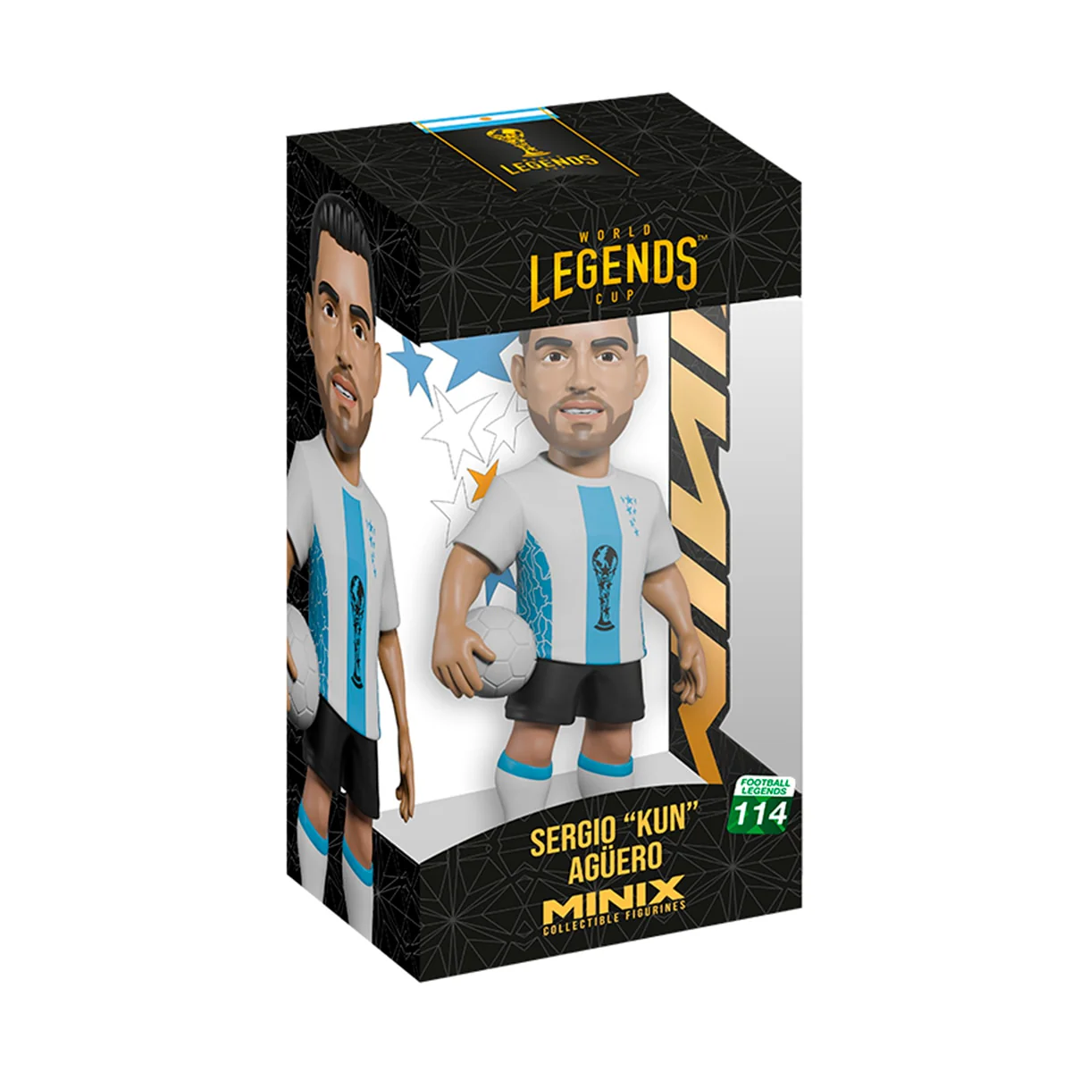 Minix 4.5 Aguero Argentina Collectible Figure By MINIX - Image 2