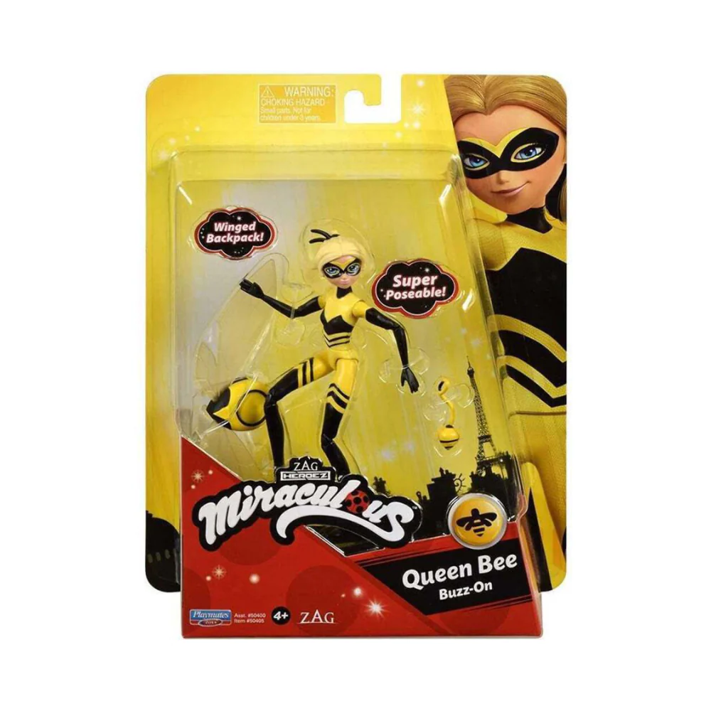 Miraculous Moments Ladybug Queen Bee Buzz-On Doll