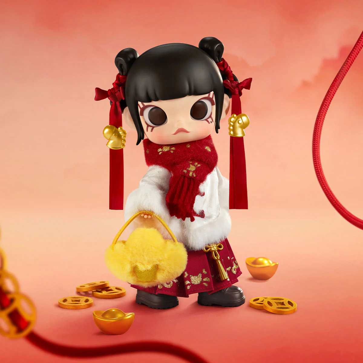 Molly Galloping Wealth 1/8 Action Figure Blind Box By Pop Mart - Image 5