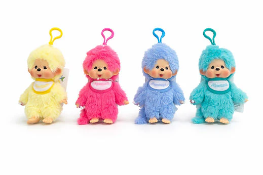 Monchhichi Colorful Beanies Assortment With Plastic Hook By Sekiguchi (1 Random) - Image 2