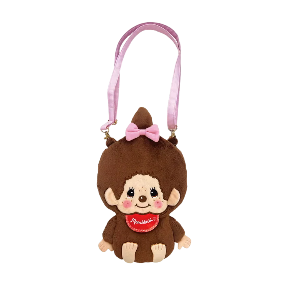 Monchicchi Plush Pouch Purse Monchicchi Girl By Sekiguchi