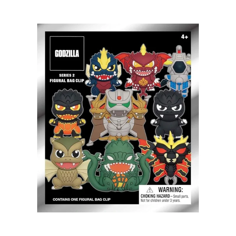 Monogram: Godzilla 3D Foam Collectible Bag Clip Series 2