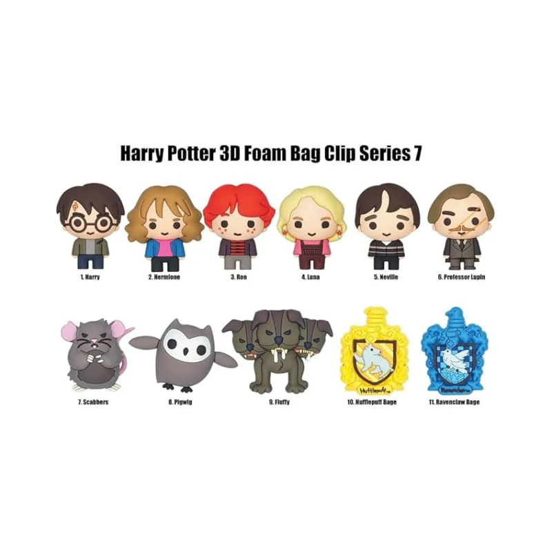 Monogram Harry Potter 3D Foam Bag Clip Series 5 - Image 2