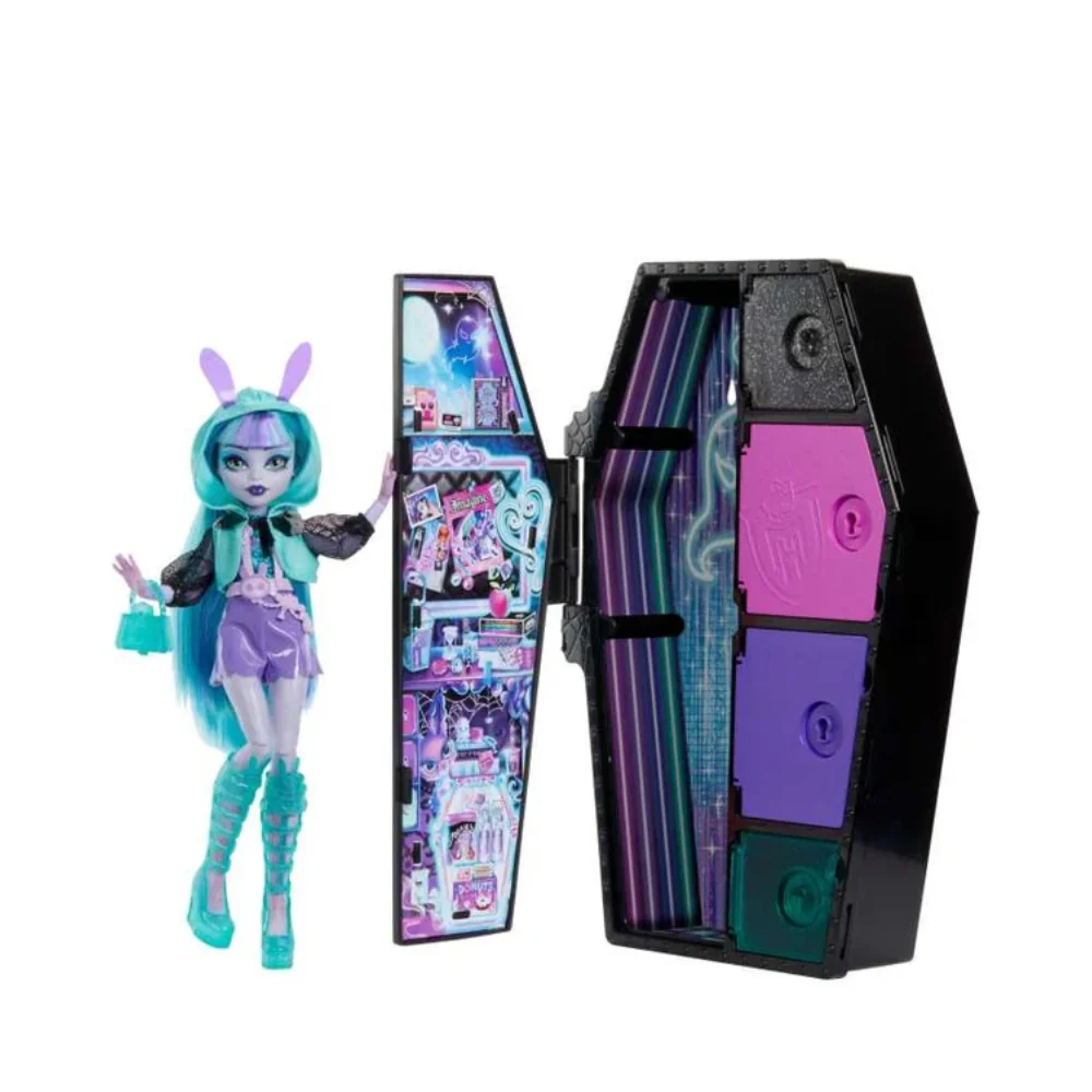 Monster High Skulltimates Secrets Neon Frights Series - Twyla By Mattel - Image 4