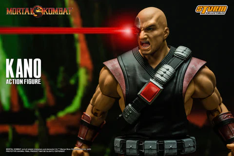 Mortal Kombat Kano - Mortal Kombat Action Figure (#Dcmk13) Action Figure By Storm Collectibles - Image 5
