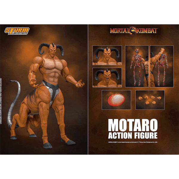 Mortal Kombat MOTARO Action Figure By Storm Collectibles - Image 2