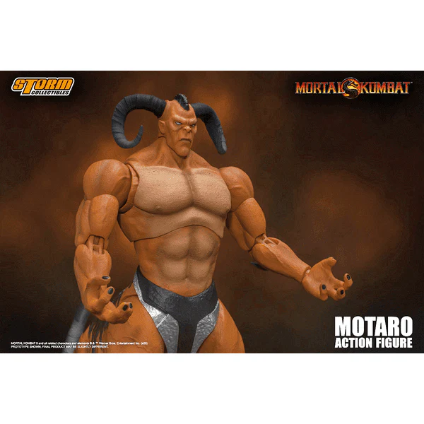 Mortal Kombat MOTARO Action Figure By Storm Collectibles - Image 4