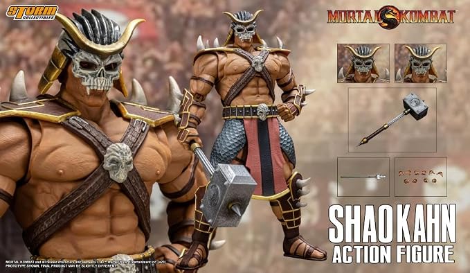 Mortal Kombat – Shao Kahn (#DCMK15) Action Figure By Storm Collectibles - Image 4