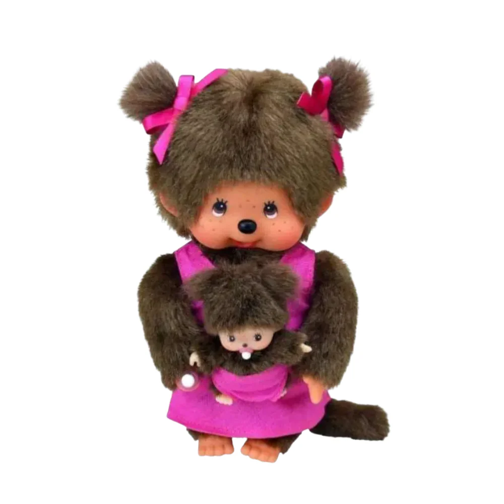 Mother Care Monchhichi Pink Girl By Sekiguchi