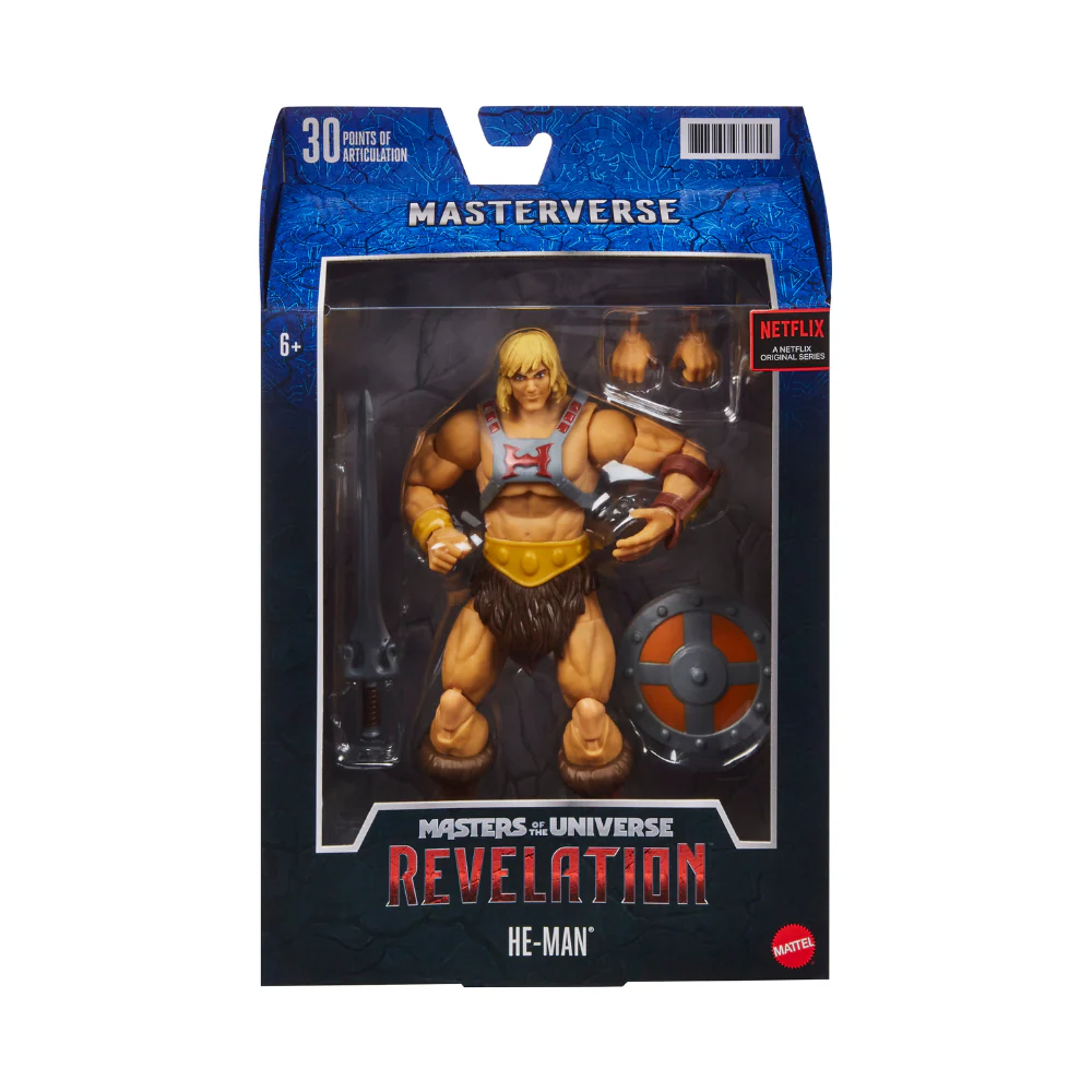 Masters Of The Universe: Revelation Masterverse He-Man Action Figure By Mattel