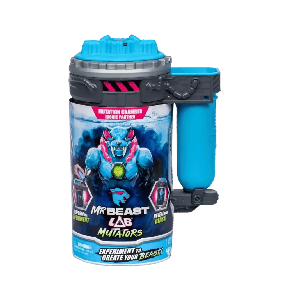 MRBEAST LAB MUTATORS MUTATION CHAMBER ICONIC PANTHER By Moose Toys