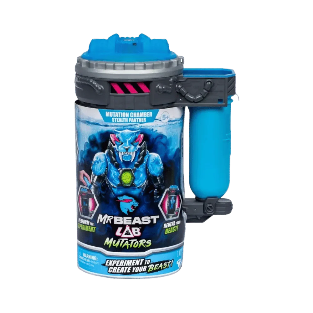 MRBEAST LAB MUTATORS MUTATION CHAMBER STEALTH PANTHER By Moose Toys