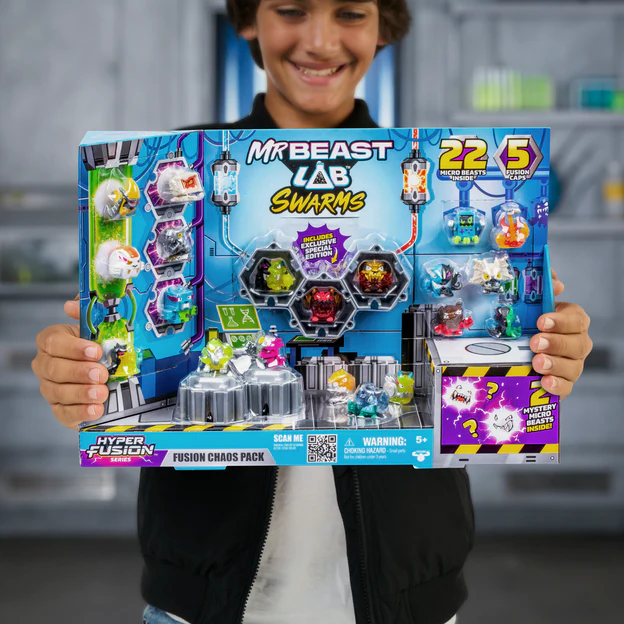 MRBEAST LAB SWARMS S3 FUSION CHAOS PACK By Moose Toys - Image 2