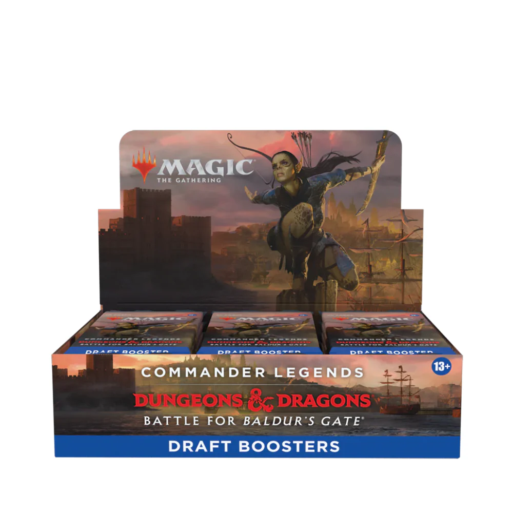 Magic The Gathering - Commander Legends Dungeons & Dragons Battle for Baldur's Gate Draft Booster